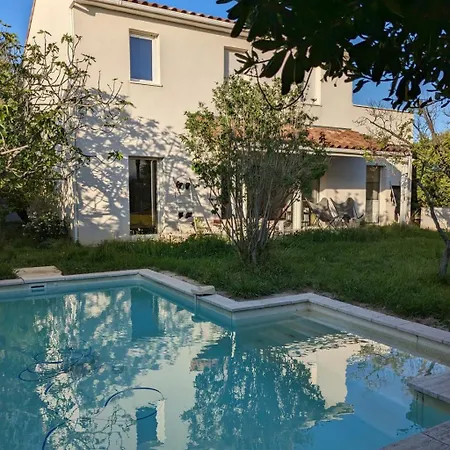 Villa 10 Pers Piscine Proche Plage Carnon *